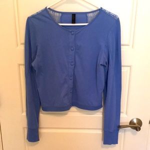 Vero Moda lacy cropped cardigan